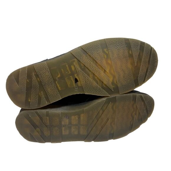 Barney's New York Chelsea Boot Womens 6 EU 37 Patent Leather Black Burgundy - Picture 5 of 5